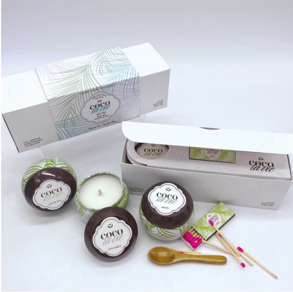 Fall Feels Tin Trio - Coco La Vie Boxed Gift Set